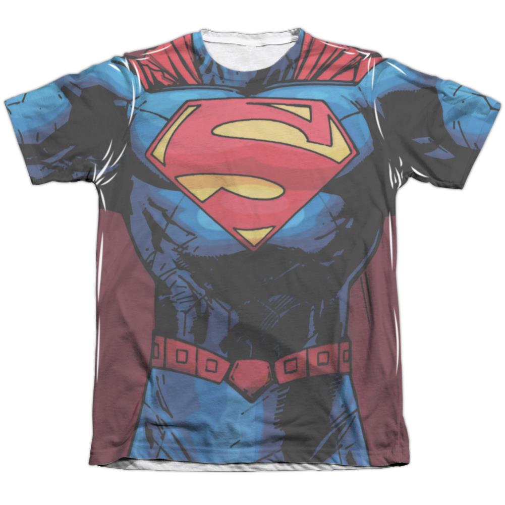 Superman New 52 Superman Men's Regular Fit Poly Cotton SS T