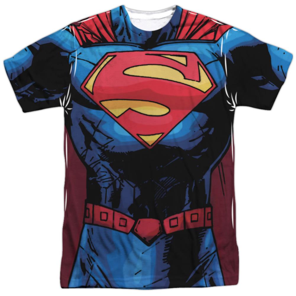 Superman New 52 Superman Men's Regular Fit Polyester SS T