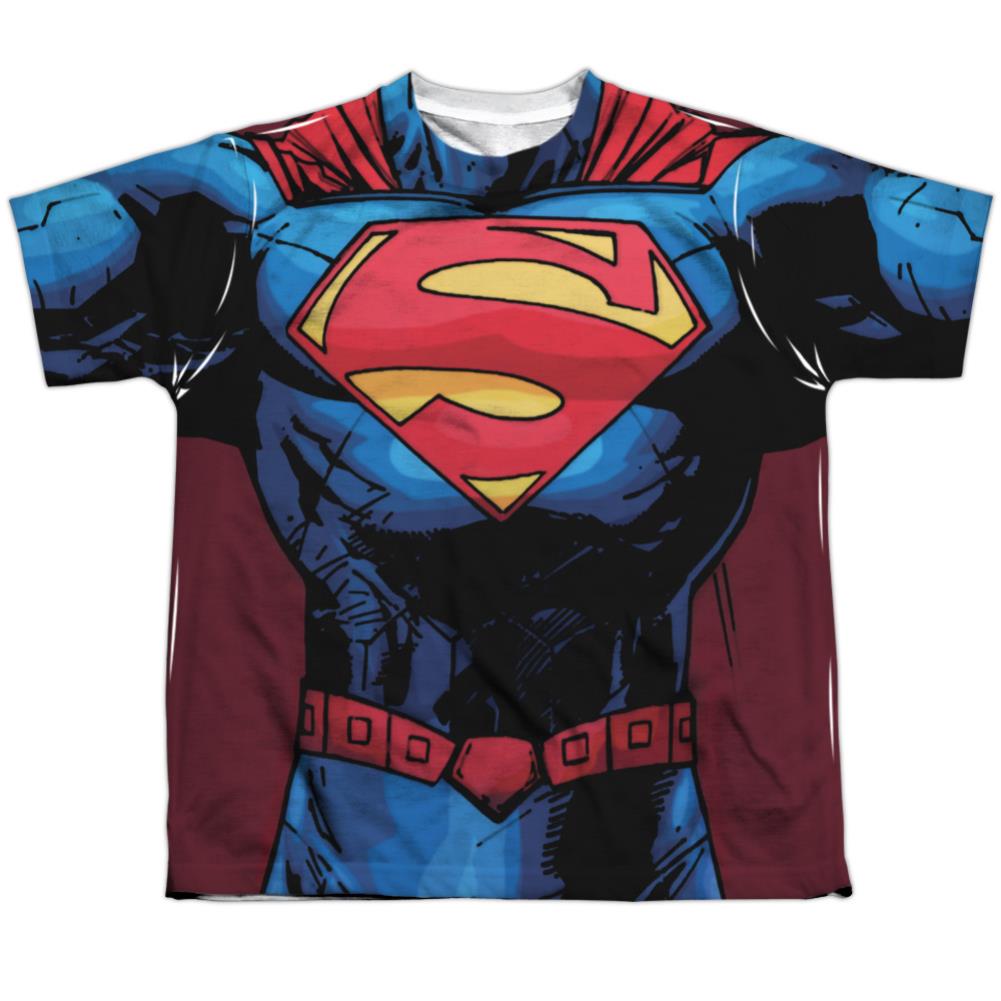 Superman New 52 Superman Youth Regular Fit Poly SS T