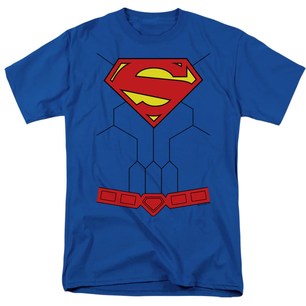 Superman New 52 Torso Men's 18/1 Cotton SS T