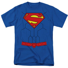 Superman New 52 Torso Men's 18/1 Cotton SS T