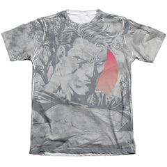 Superman New Day Dawning Men's Regular Fit Poly Cotton SS T