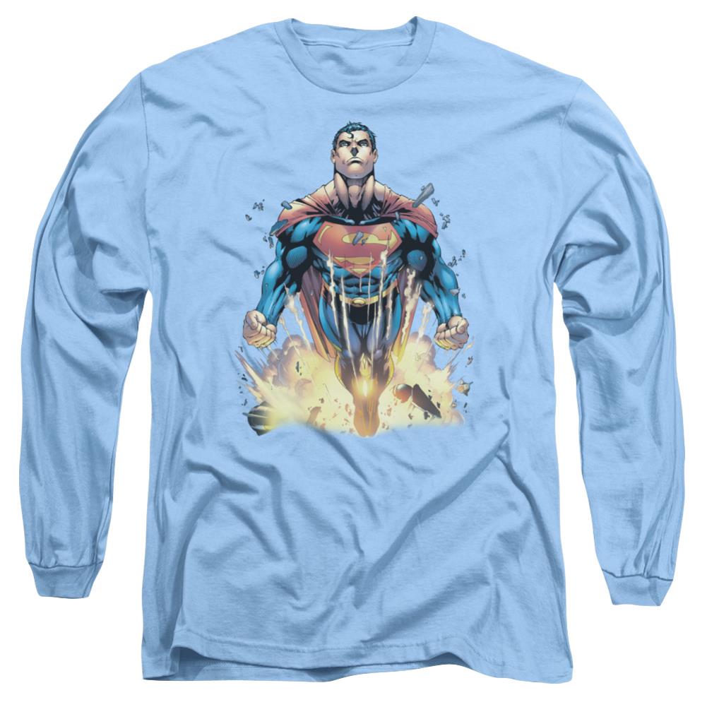 Superman #224 Cover Men's 18/1 Cotton LS T
