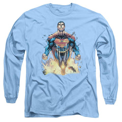 Superman #224 Cover Men's 18/1 Cotton LS T