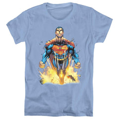 Superman #224 Cover Women's 18/1 Cotton SS T