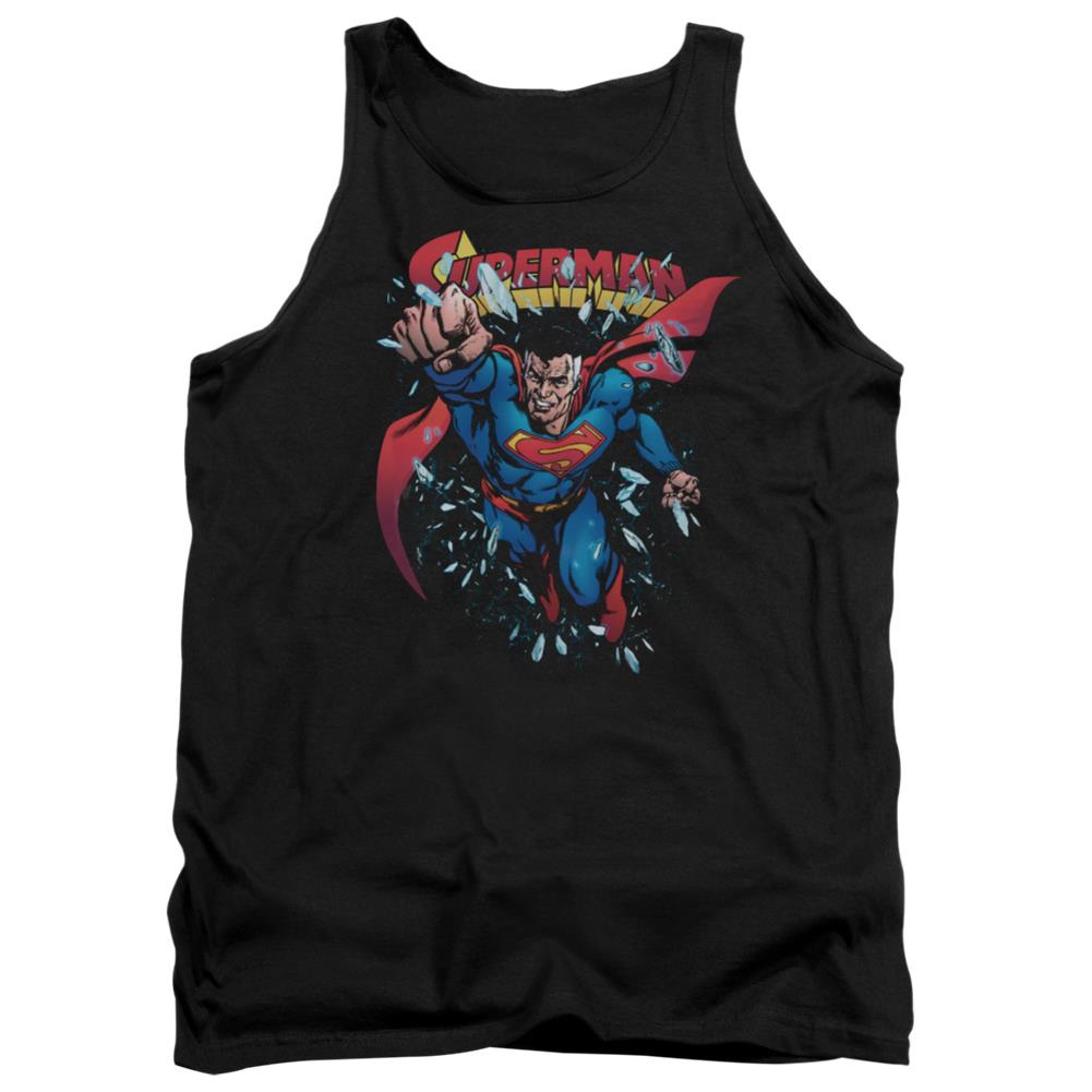 Superman Old Man Kal Men's 18/1 Cotton Tank Top