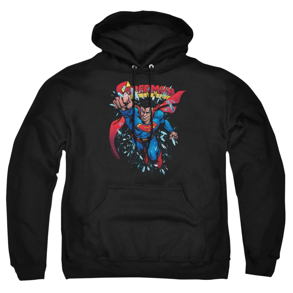 Superman Old Man Kal Men's Pull-Over 75 25 Poly Hoodie