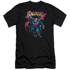 Superman Old Man Kal Men's Ultra-Soft 30/1 Cotton Slim SS T
