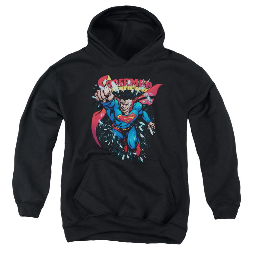 Superman Old Man Kal Youth Cotton Poly Pull-Over Hoodie