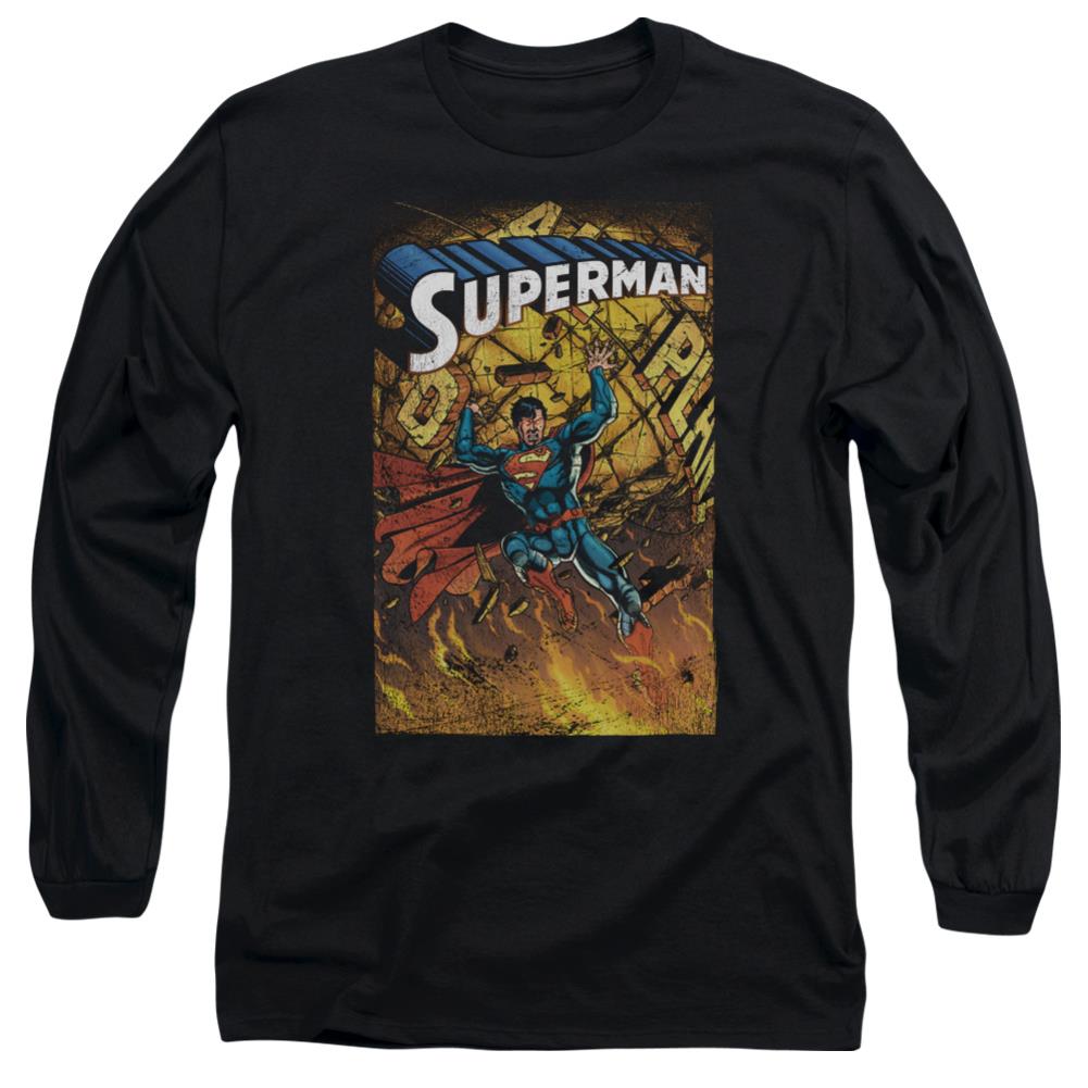 Superman One Men's 18/1 Cotton LS T
