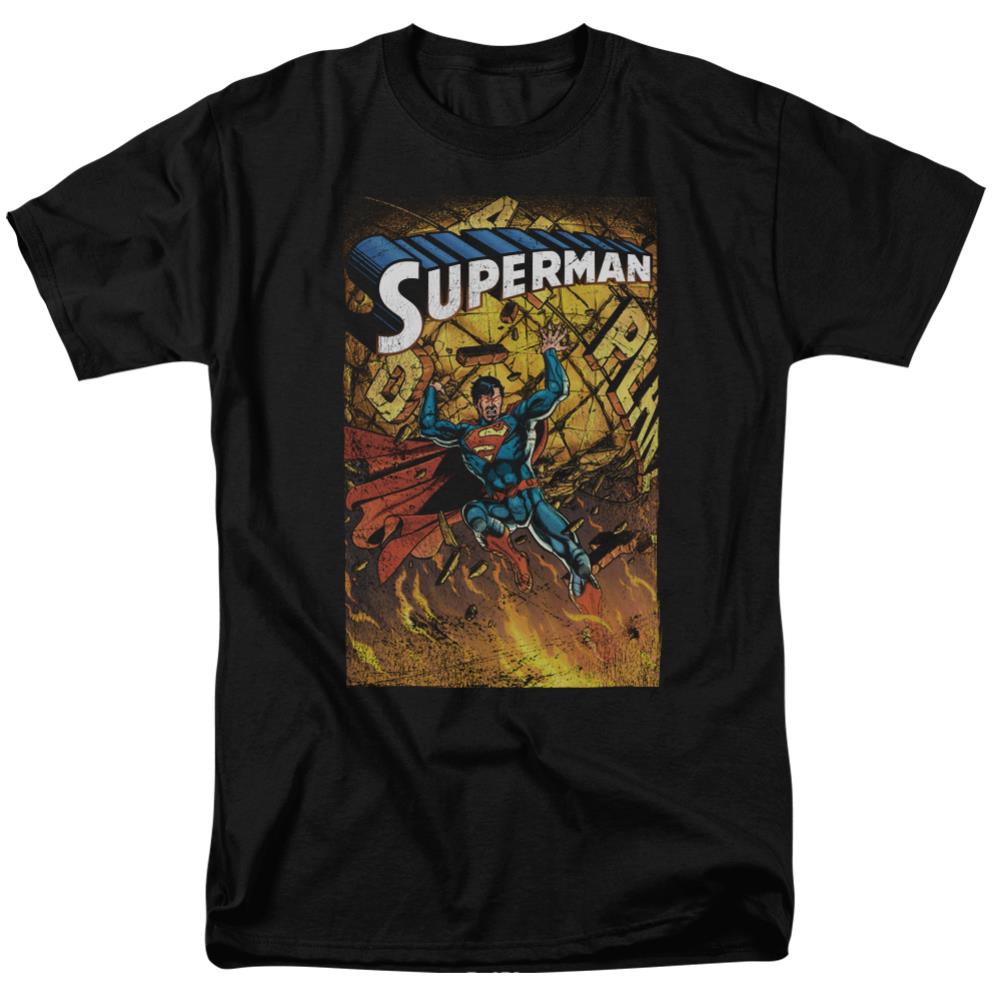 Superman One Men's 18/1 Cotton SS T