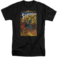 Superman One Men's 18/1 Tall Cotton SS T