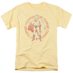 Superman Peoples Champion Men's 18/1 Cotton SS T