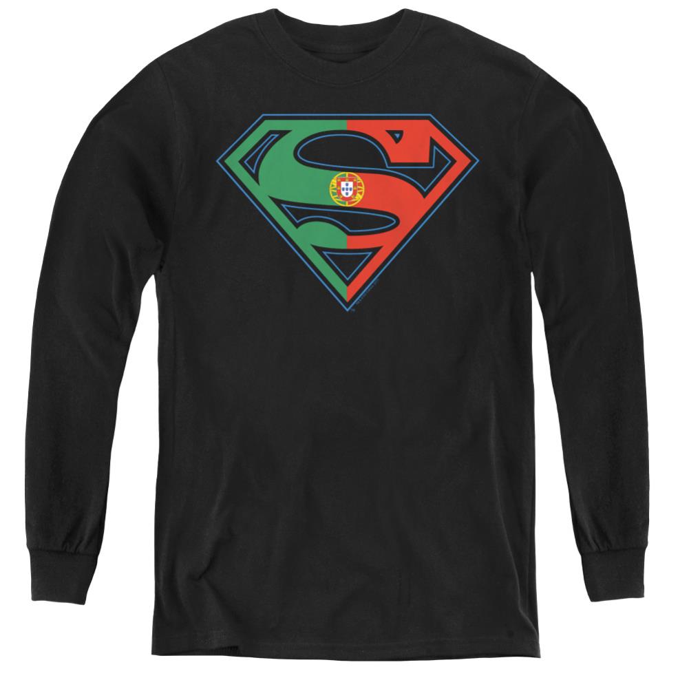 Superman Portugal Shield Youth LS T