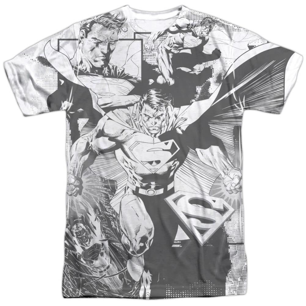 Superman Power Within Men's Regular Fit Polyester SS T