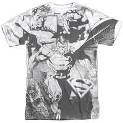Superman Power Within Men's Regular Fit Polyester SS T
