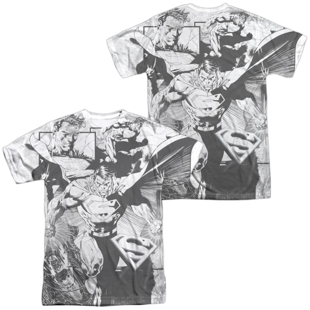 Superman Power Within Men's Regular Fit Polyester SS T
