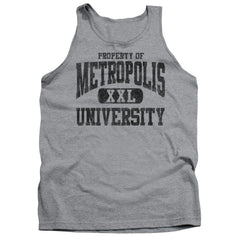 Superman Property Of Mu Men's 18/1 Cotton Tank Top