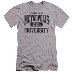 Superman Property Of Mu Men's Ultra-Soft 30/1 Cotton Slim SS T
