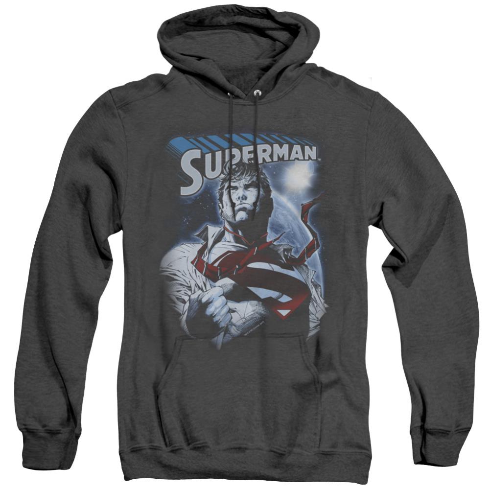 Superman Protect Earth Men's Pull-Over Hoodie