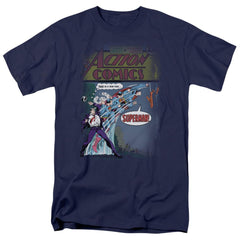 Superman Quick Change Men's 18/1 Cotton SS T