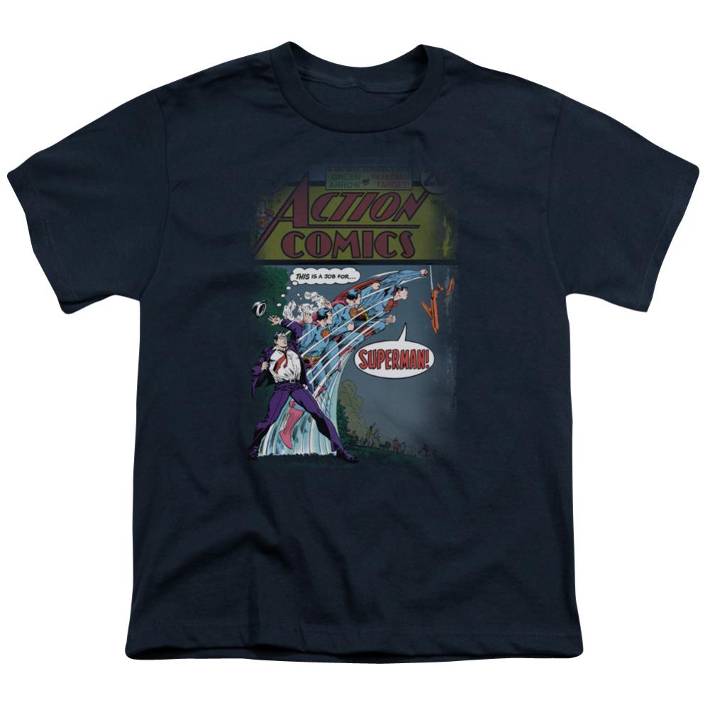 Superman Quick Change Youth 18/1 100% Cotton SS T