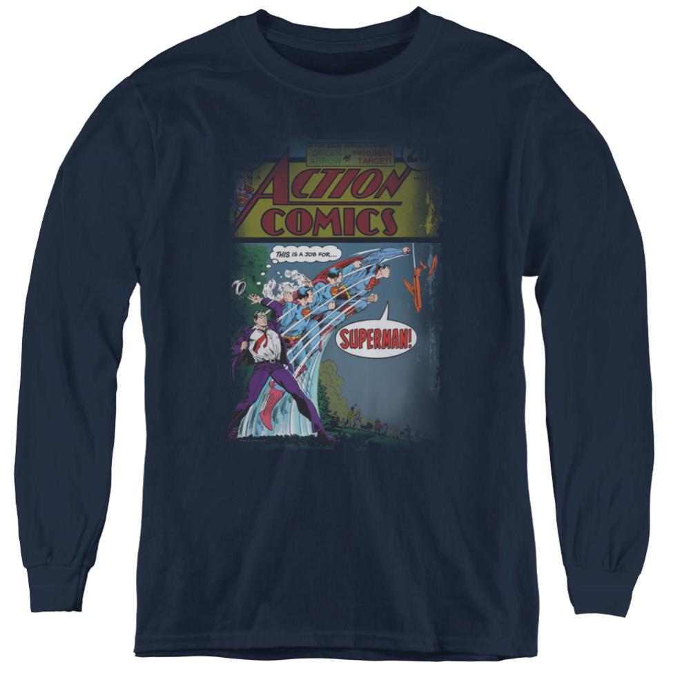 Superman Quick Change Youth LS T