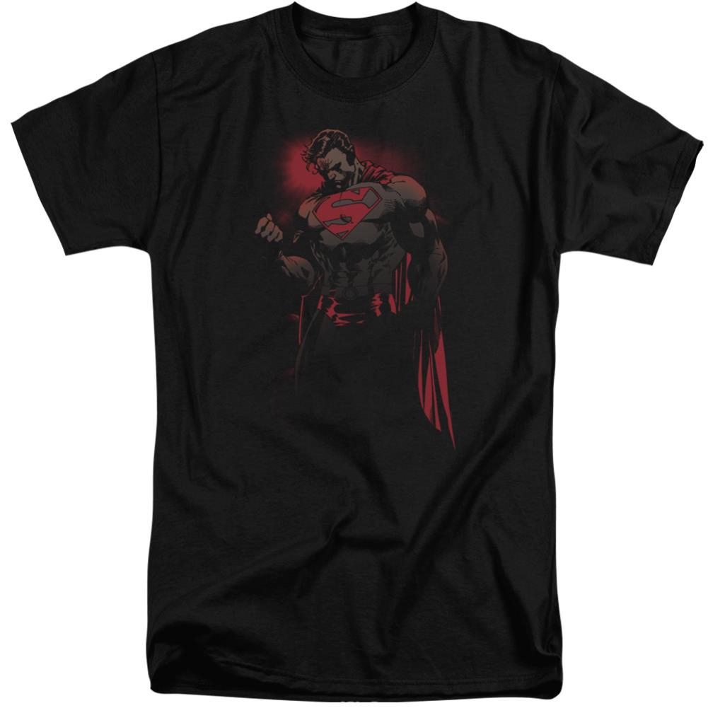 Superman Red Son Men's 18/1 Tall Cotton SS T