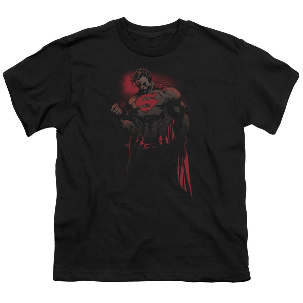 Superman Red Son Youth 18/1 100% Cotton SS T