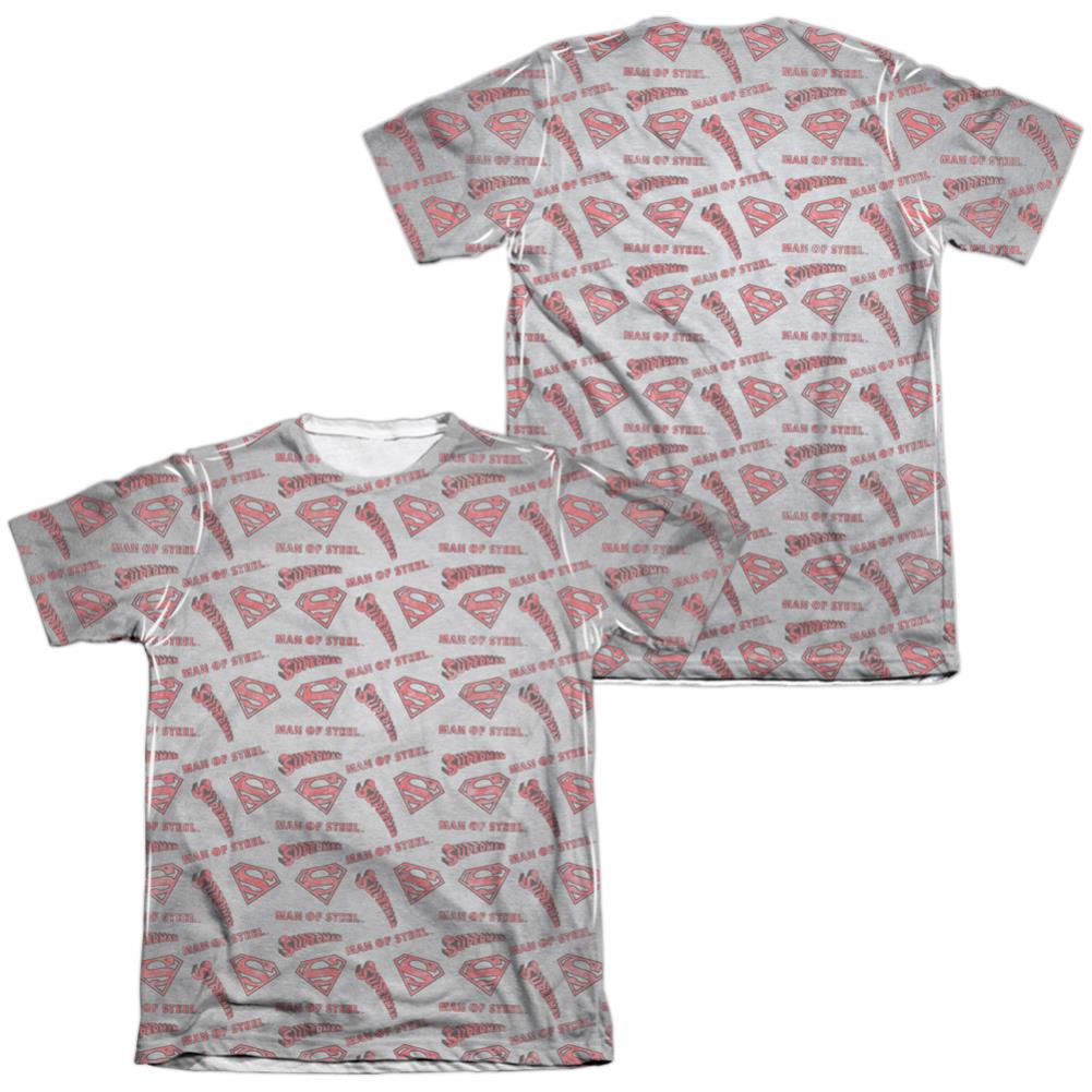 Superman Repeat Super Men's Regular Fit Poly Cotton SS T
