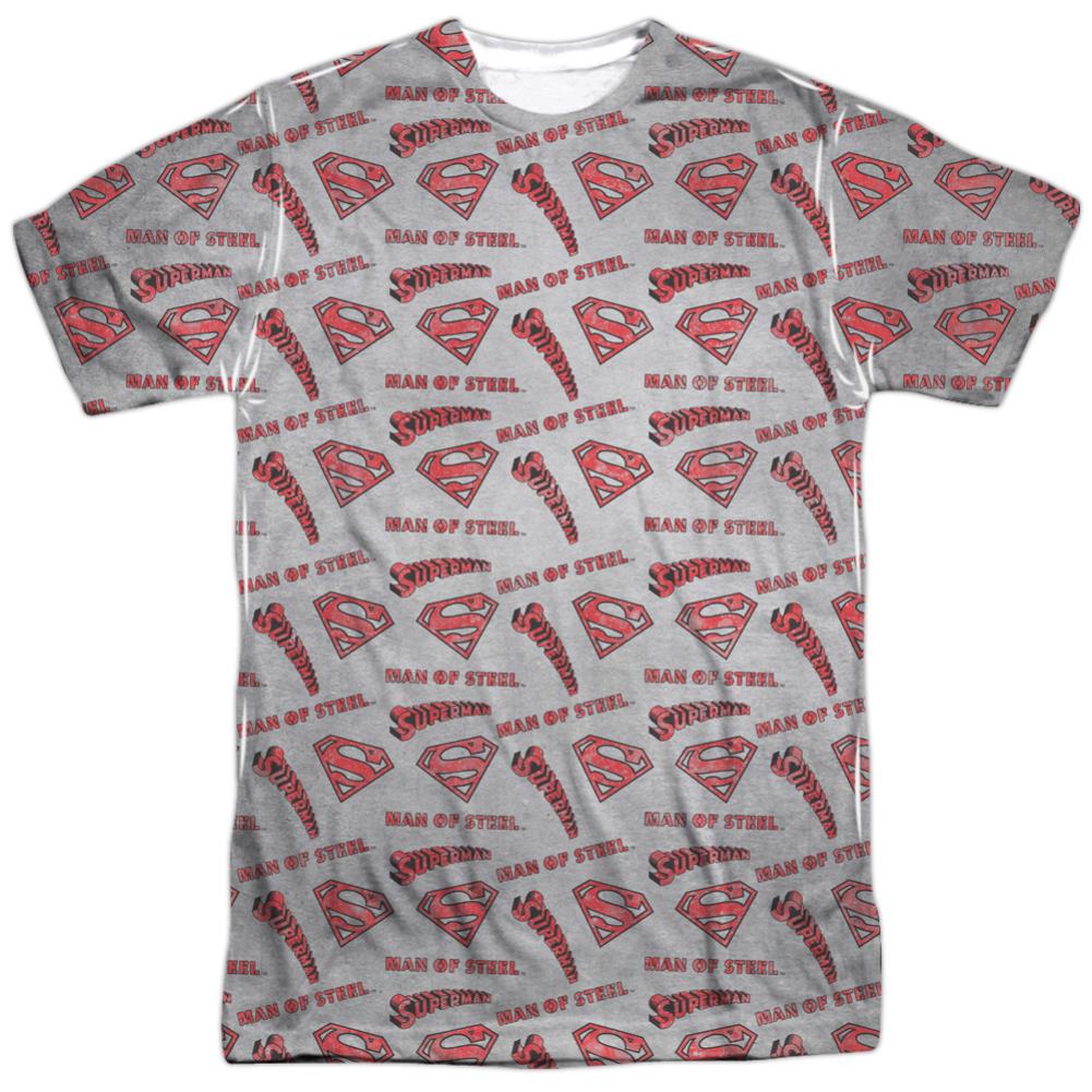 Superman Repeat Super Men's Regular Fit Polyester SS T