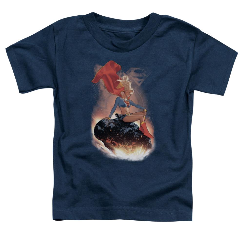 Superman Ride It Out Toddler 18/1 Cotton SS T