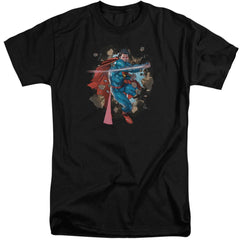 Superman Rock Breaker Men's 18/1 Tall Cotton SS T