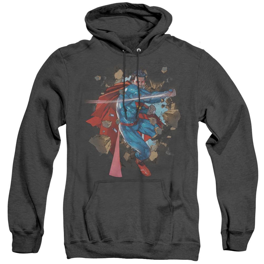 Superman Rock Breaker Men's Pull-Over Hoodie