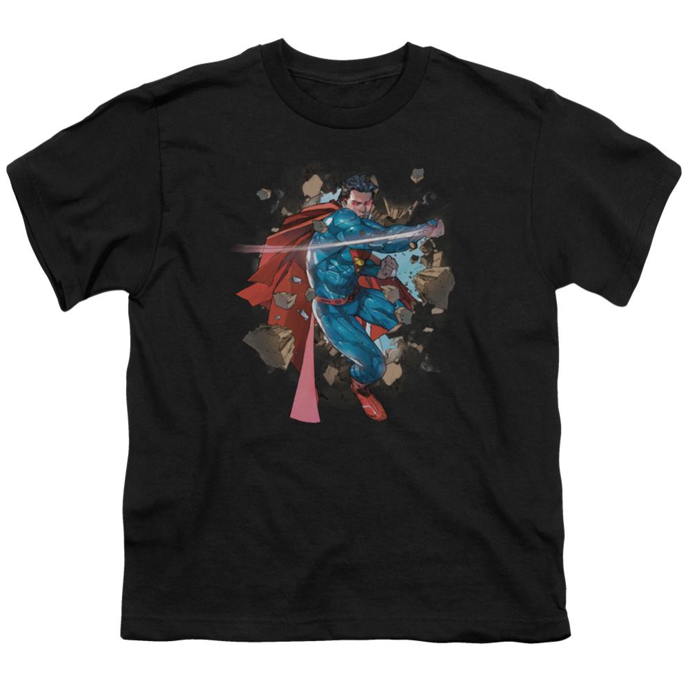Superman Rock Breaker Youth 18/1 100% Cotton SS T