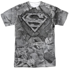 Superman Rock & Rumble Men's Regular Fit Polyester SS T
