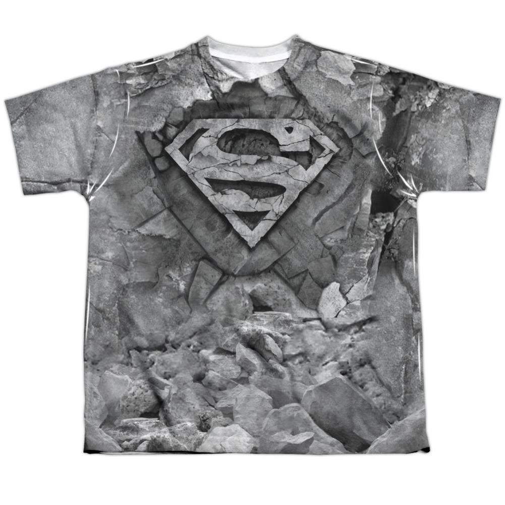 Superman Rock & Rumble Youth Regular Fit Poly SS T