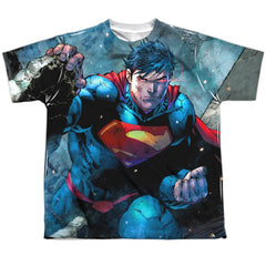 Superman Rumble Youth Regular Fit Poly SS T