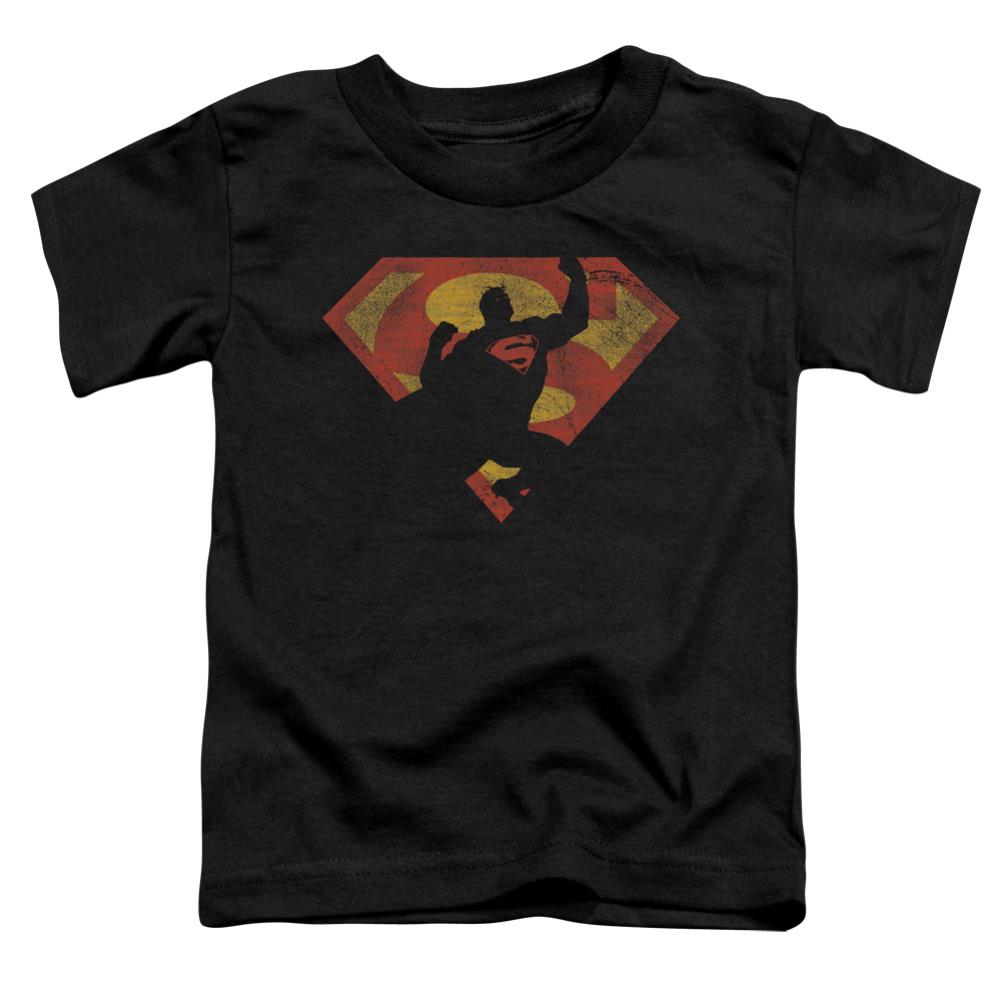 Superman S Shield Knockout Toddler 18/1 Cotton SS T