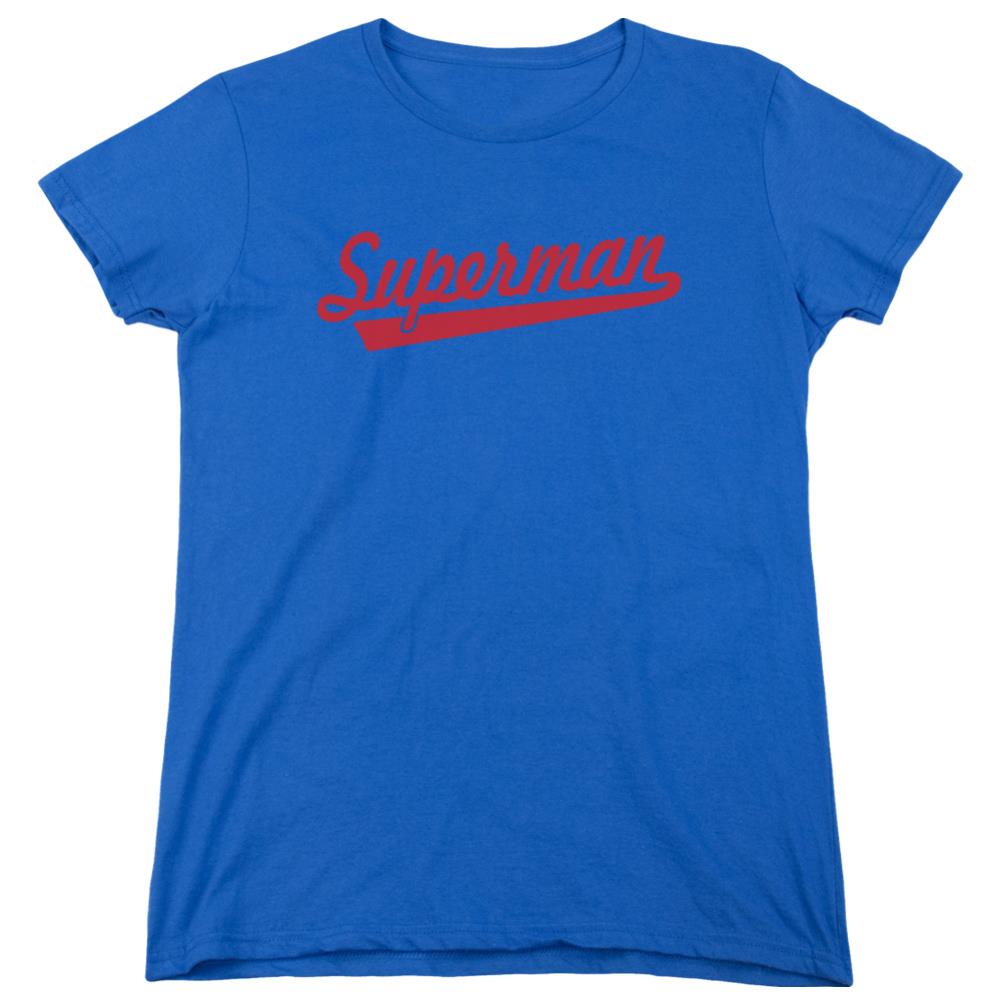Superman S Tail Women's 18/1 Cotton SS T