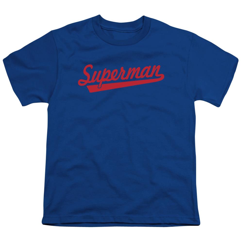 Superman S Tail Youth 18/1 100% Cotton SS T