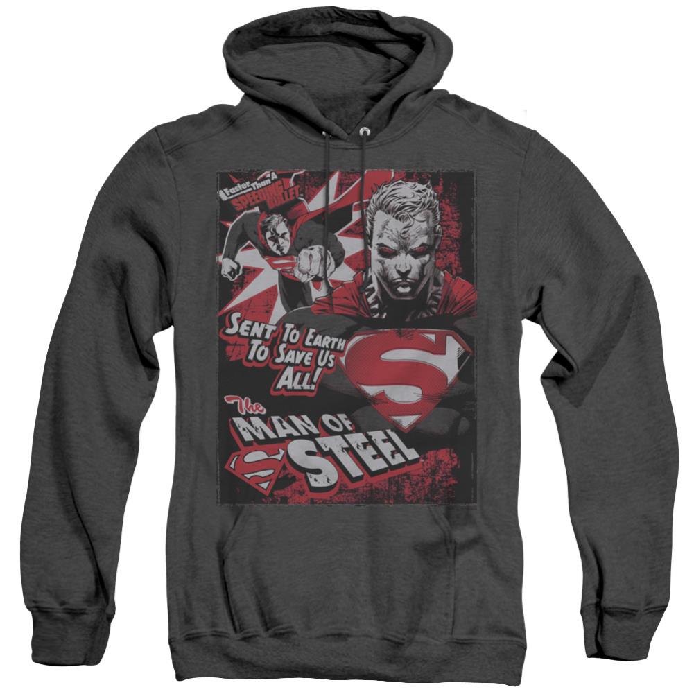 Superman Save Us All Men's Pull-Over Hoodie