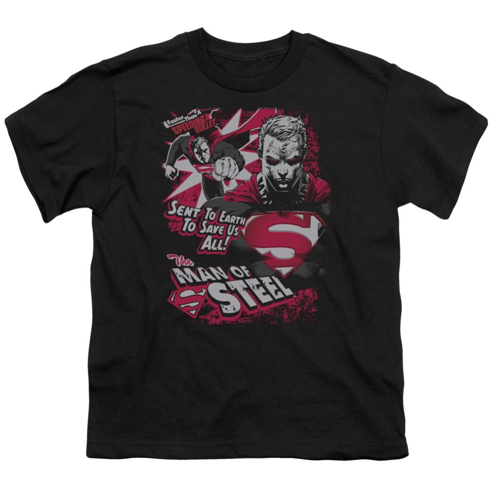 Superman Save Us All Youth 18/1 100% Cotton SS T