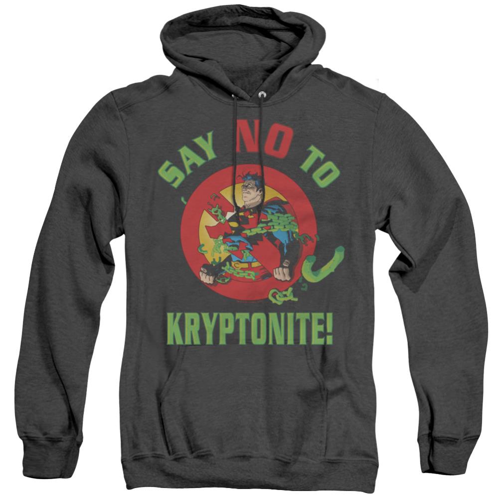 Superman Say No To Kryptonite Men's Pull-Over Hoodie