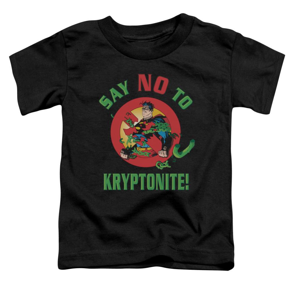 Superman Say No To Kryptonite Toddler 18/1 Cotton SS T