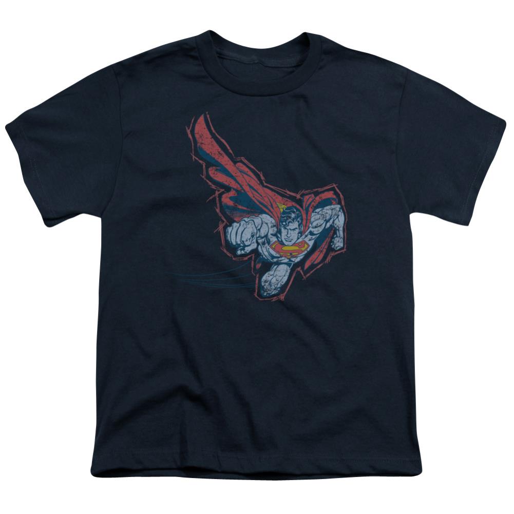 Superman Scribble & Soar Youth 18/1 100% Cotton SS T