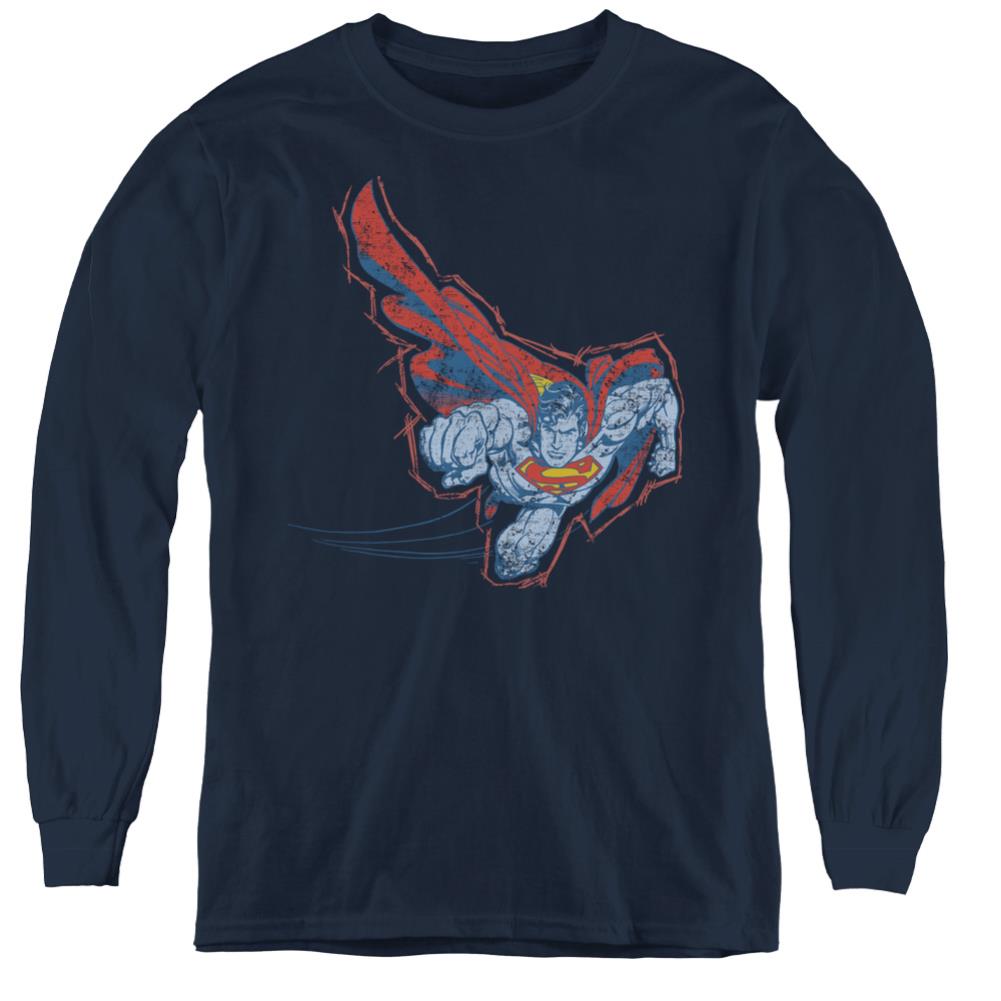 Superman Scribble & Soar Youth LS T