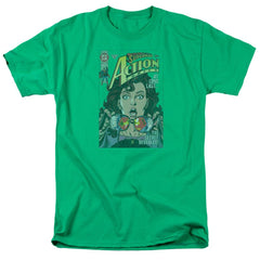 Superman Secret Revealved Men's 18/1 Cotton SS T