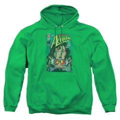 Superman Secret Revealved Men's Pull-Over 75 25 Poly Hoodie