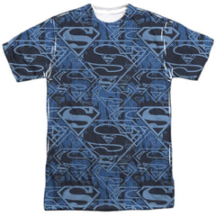 Superman Shielded Men's Regular Fit Polyester SS T